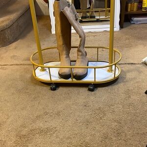 White mountain tan boots